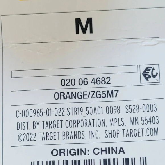 Stars Above Orange Ruffled Hem Cozy T-shirt Size Women's Medium NEW with Tag - Picture 10 of 10